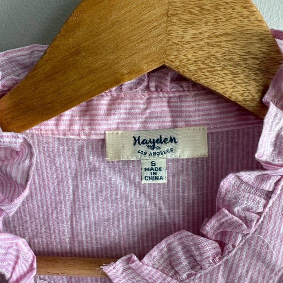 Hayden Soft Pink Ruffle Top - Picture 4 of 6